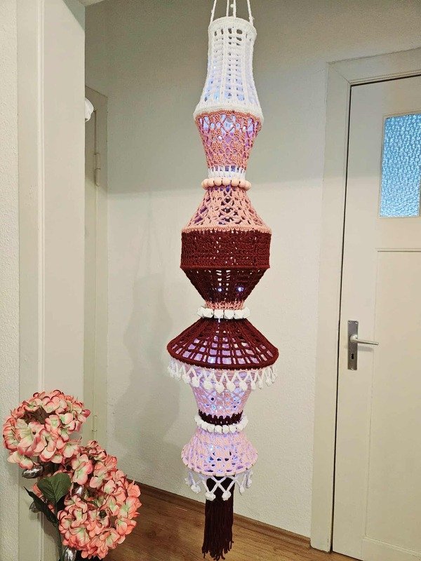 Häkelanleitung Lampion "Meeresbrise"