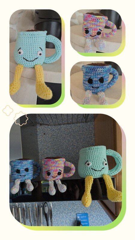 Happy Mug free crochet pattern