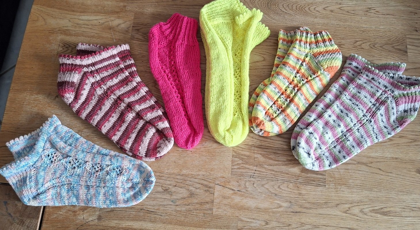 Sommer-Trilogie Sneakersocken