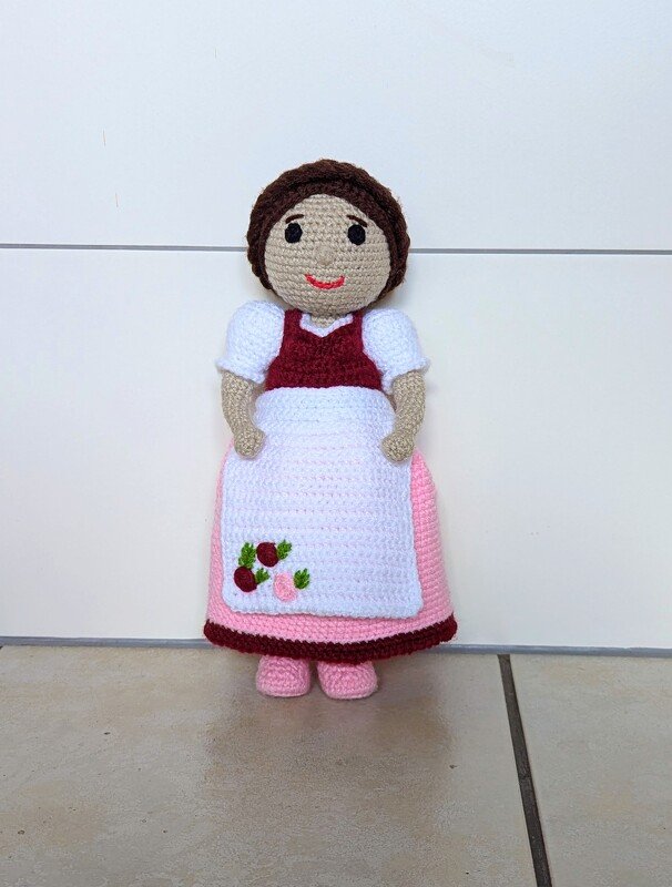 Häkelanleitung Puppen Liesl, Rosi und Hanni - PDF Datei