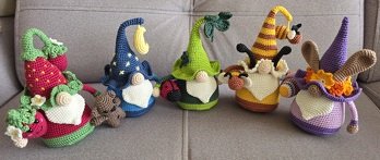 Meine Wichtelsammlung 😍 gefertigt nach Anleitungen von MyCuties_Design
Verständliche Anleitungen mit vielen Bildern. Da macht das Nacharbeiten viel Spaß :-)