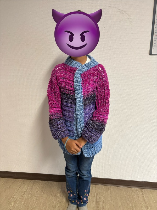 Häkelanleitung 1-Bobbel-Boho-Häkeljacke &quot;Natural Boho&quot;