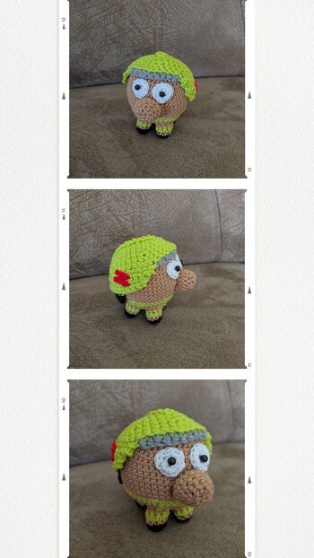 Feuerwehr-Pummelchen
Eigenkreation