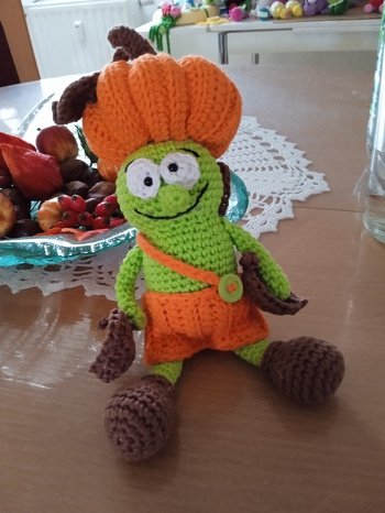 Von mir gehäkelt, nach der Anleitung von Angi Design