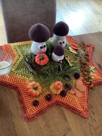 Super Anleitung.Habe einen Stern für den Herbst und einen für Weihnachten gemacht.