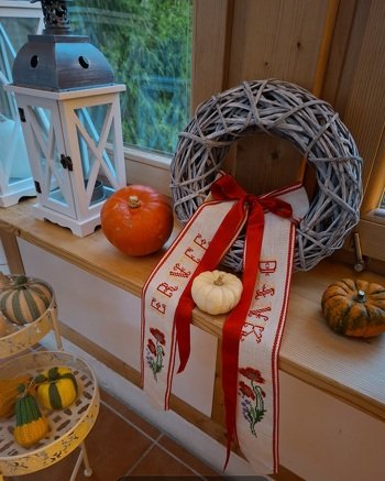 ...zum Erntedanktag 🍎🫑🫜🍇🥕🍓