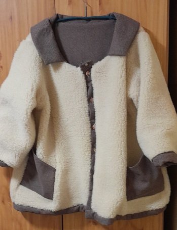 Wendejacke nach einem altem Hoodieschnitt