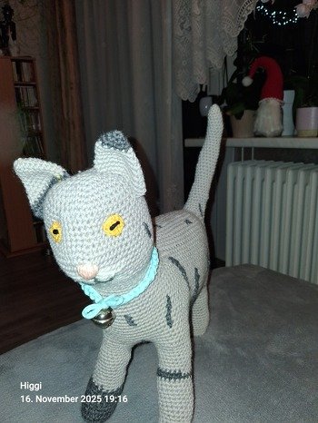 Die Katze ist nach der Anleitung super gelungen.