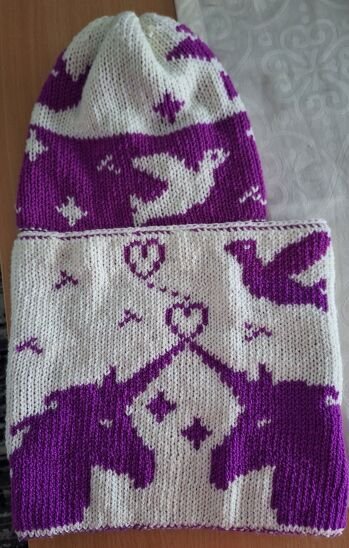 Ich habe für meine Zwillingsenkelkinder etwas für den Winter gestrickt. Im Laufe der Zeit bin ich oft verweifelt und habe bestimmt 10 mal geribbelt. Die Anleitung ist von a-mano, vielen Dank für die super Anleitung. Die Strickschrift habe ich für die Mütze etwas abgewandelt. Und siehe da, ich habe es geschafft!