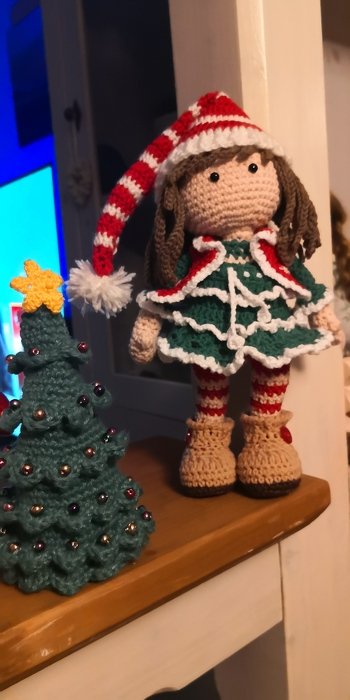 Hat Spaß gemacht die kleine Weihnachtselfen zu fertigen