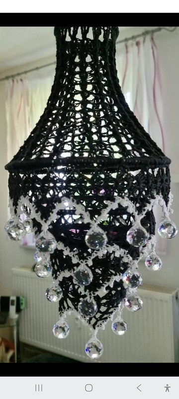 Häkelanleitung Lampion &quot;boho chic&quot;