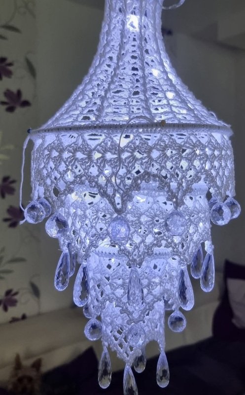 Häkelanleitung Lampion &quot;boho chic&quot;