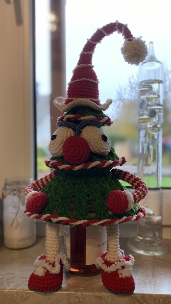 Super schöner Weihnachtswichtel, gut beschriebene einfache Anleitung.