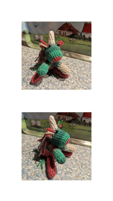 Kleines Einhorn &quot;Epona&quot; Häkelanleitung