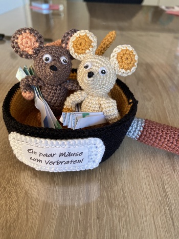 Sehr gut angekommen bei dem Beschenkten