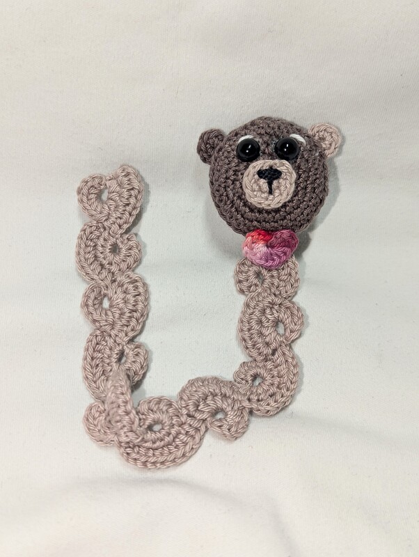 PDF Häkelanleitung Bärchen Schlüsselanhänger / Taschenbaumler Amigurumi