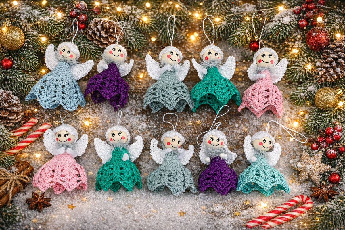 Engel Schutzengel in 2 Größen für Holzkugel 25 und 30 mm beleuchtbar