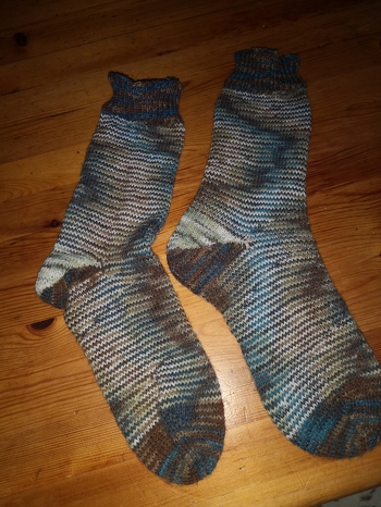 Wieder ein paar Socken fertig