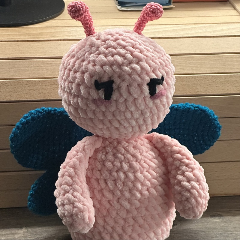 Häkelanleitung Schmetterling Mia, Amigurumi, Deutsch