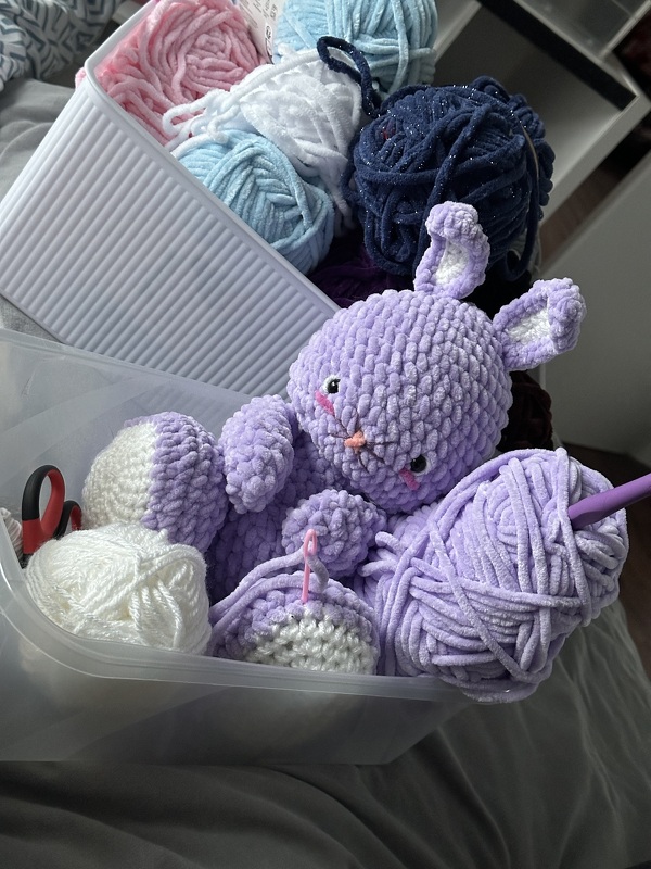 Kostenlose Häkelanleitung "Bunny Peach"