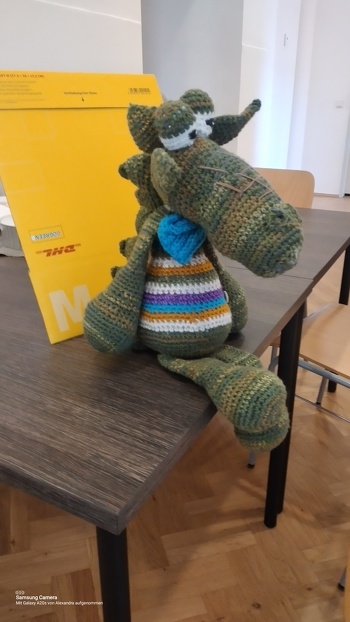 Ein bunter Dino 🦕 für Krippenkids.. 🤓