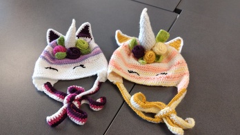 Einhorn 🦄 Mützen für die Mädel Fraktion.. 🤓
#winter