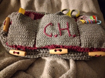 Häkel Butler mit Monogramm
#häkeln