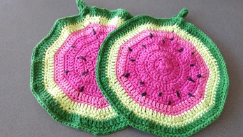 Melonen Topflappen..