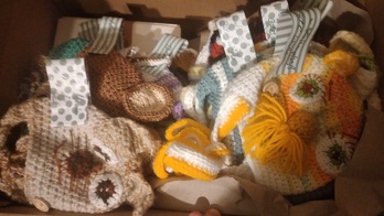 Arbeiten für die Weihnachts 🎄 Aktion der 