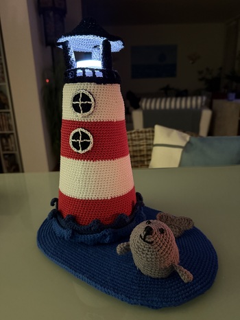 Und leuchten kann er natürlich auch!