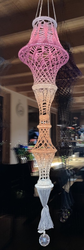 Häkelanleitung mehrteiliger Lampion "Sommernachtstraum"