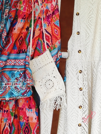 Boho-Täschchen passend zu meinem Boho-Kleid