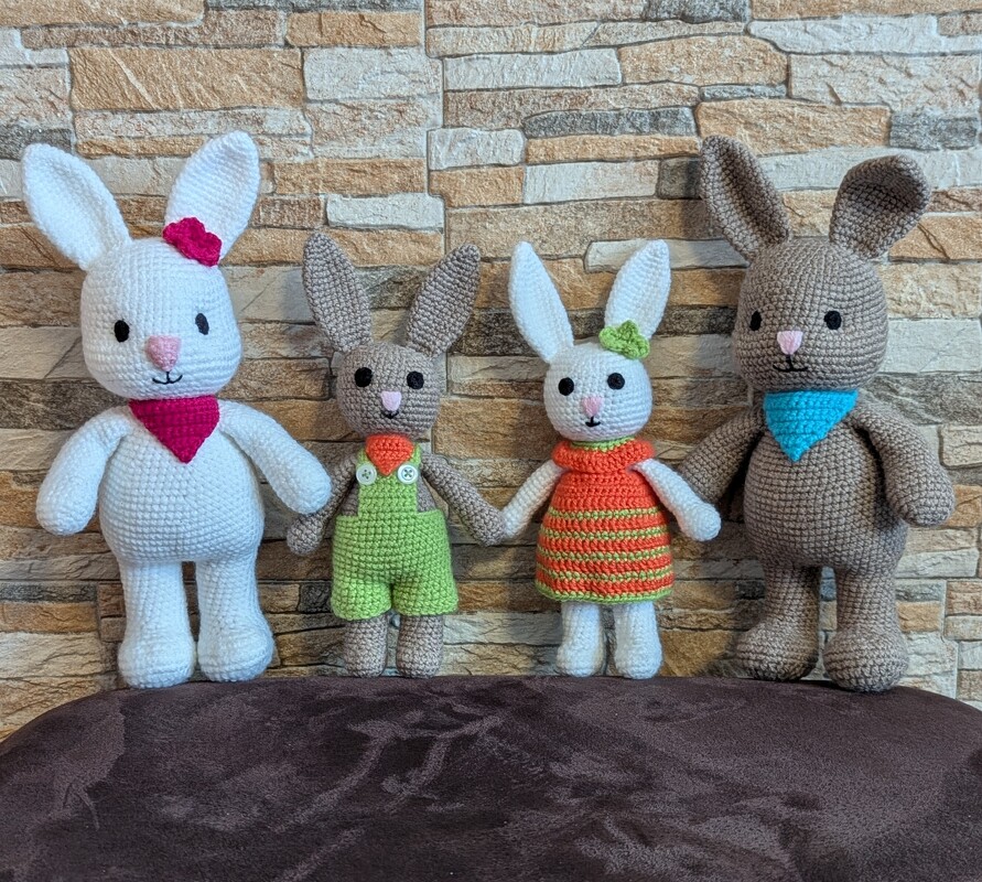 Häkelanleitung Hase Lumi