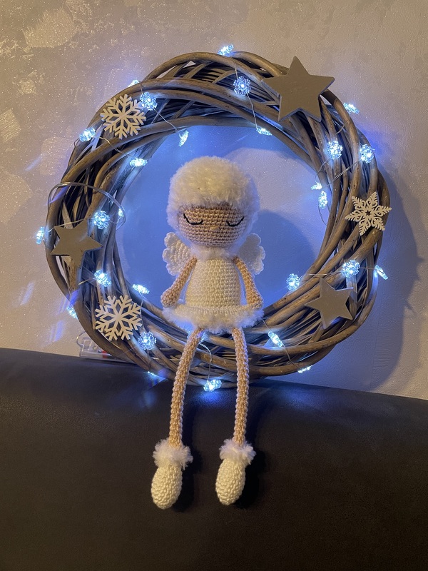 Weihnachtsengel Hope (Schutzengel) - PDF Häkelanleitung