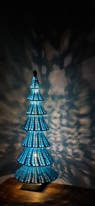 Häkelanleitung Tannenbaum "Lichterglanz", Christbaum, Weihnachtsbaum