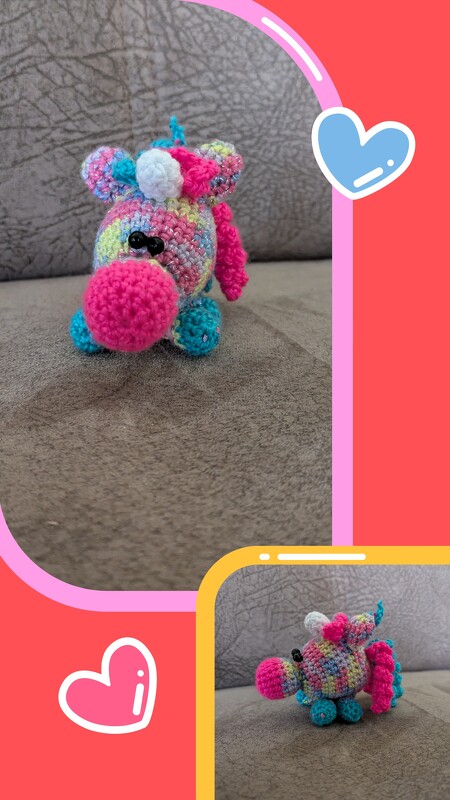 Häkelanleitung Einhörnchen, Amigurumi