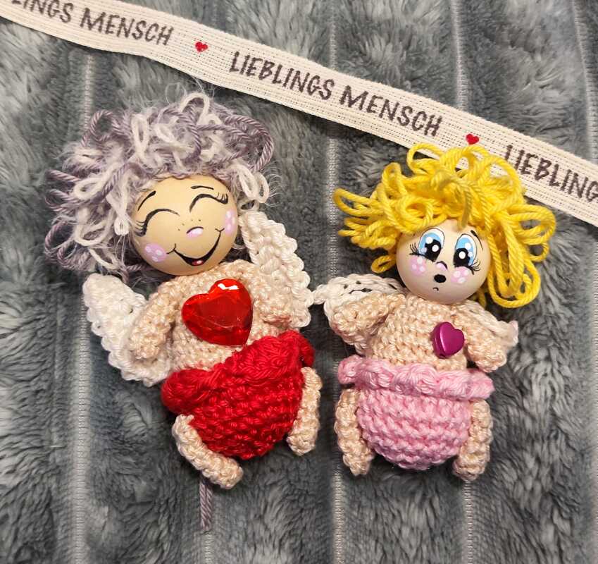 Familie Amor 2 Größen Engel Schutzengel Valentinstag Liebe Hochzeit Geburt