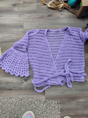 Tolle Wickeljacke von SanukDesign