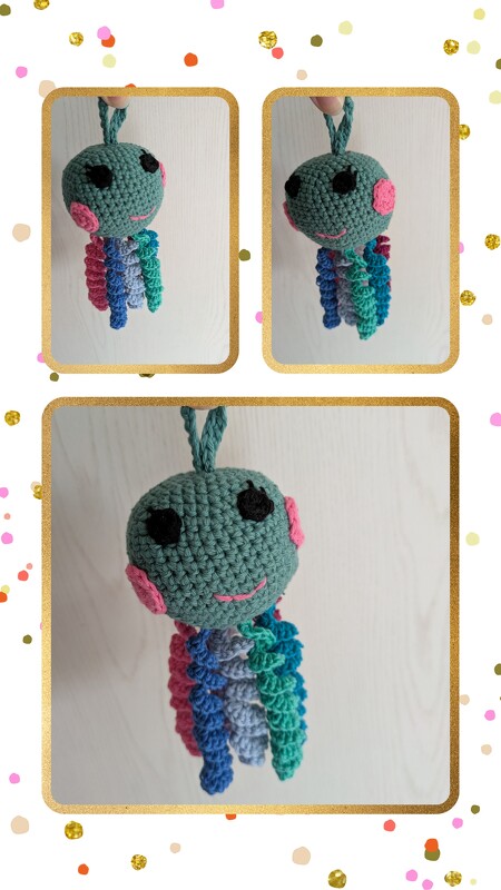 Häkelanleitung Die Octys/ Krake für Babys