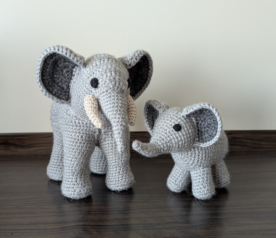 Haekelicious Elefant Häkelanleitung