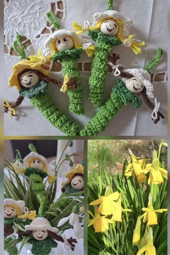 ...noch ein paar Frühlingswürmchen
🍀🌼🤍