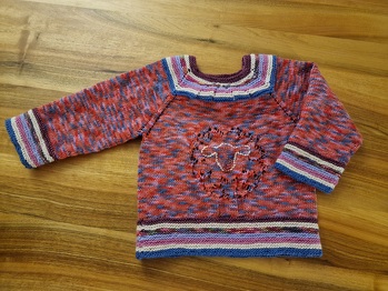 wunderschöner Pullover, nicht für Anfänger