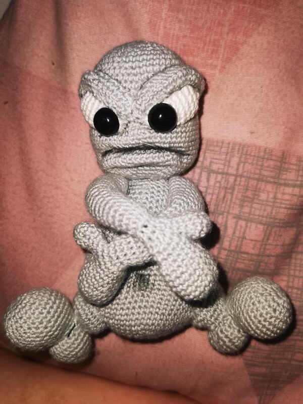 Crochet Pattern "Stoney" The Angry Stone