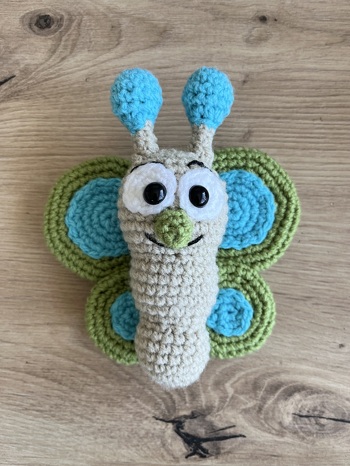 Ein süßer kleiner Schmetterling für meinen Türkranz.