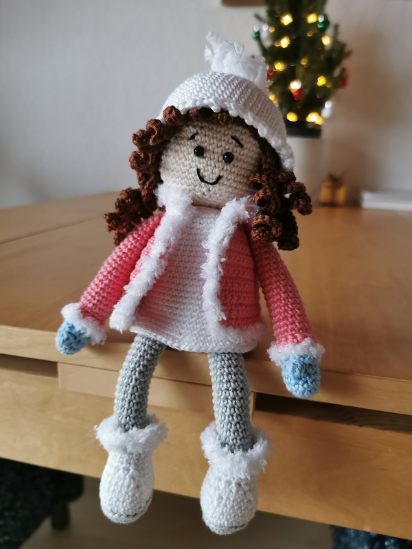 Häkelanleitung - Winterkind Marie - Dekoidee