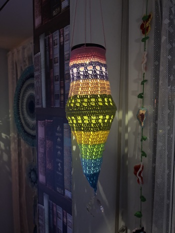 Wieder etwas abgeändert passend für Solarlampe.