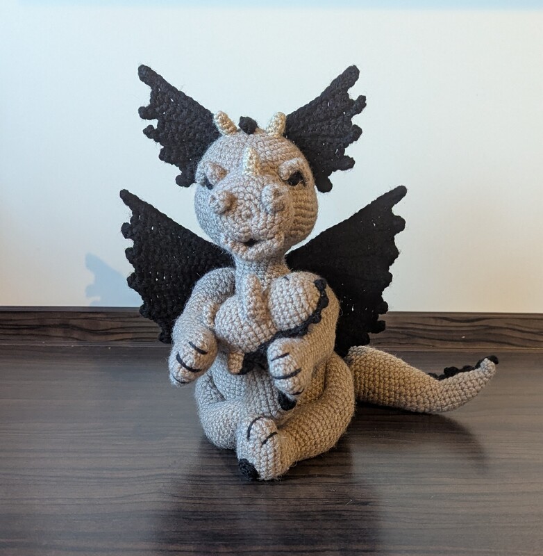 Häkelanleitung Drache Xemerius