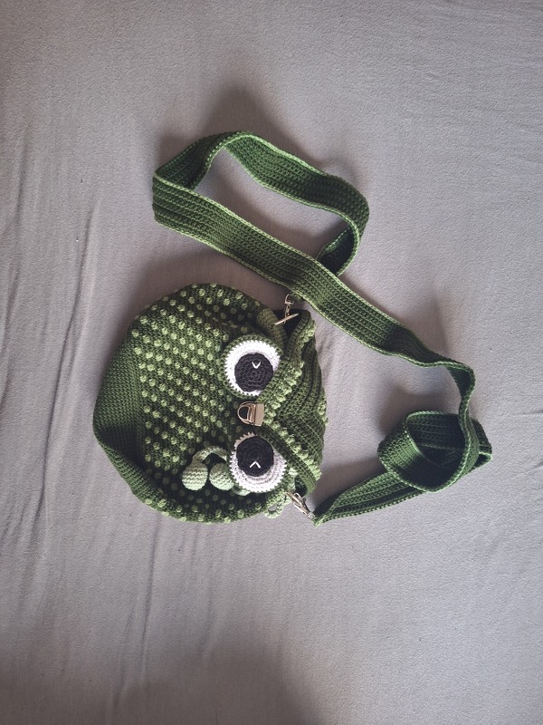 Häkelanleitung Tasche "Kleine Eule"