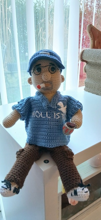 Hab mal meinen Mann gehäkelt