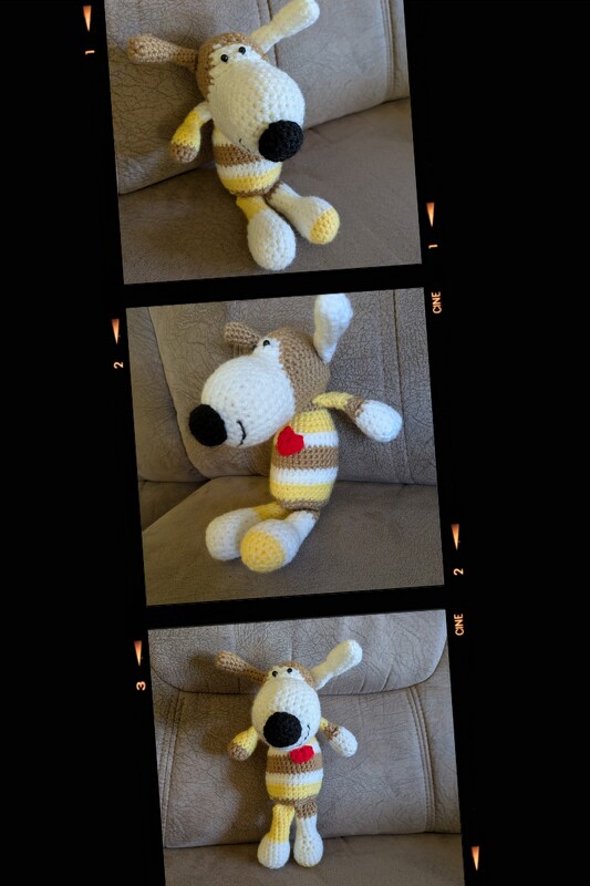 Häkelanleitung Hund Buffy - Amigurumi PDF Pertseva CP